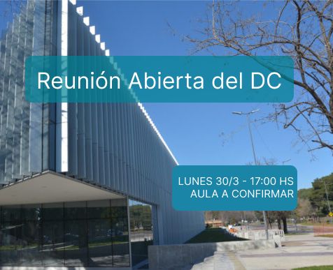 Reunión Abierta del DC