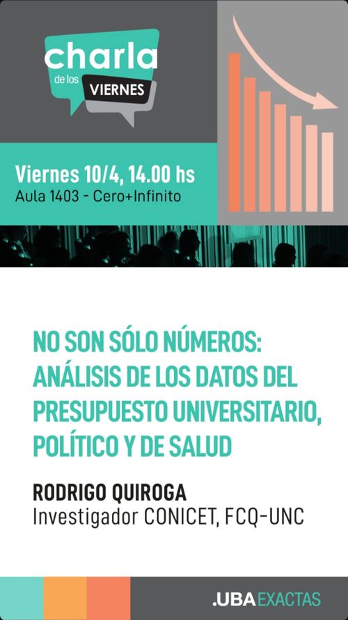 Charla de Rodrigo Quiroga