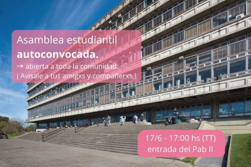Asamblea estudiantil autoconvocada (TT)