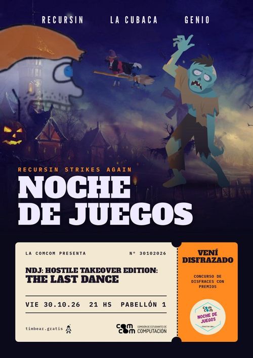 🎃 NOCHE DE JUEGOS: HOSTILE TAKEOVER EDITION - THE LAST DANCE