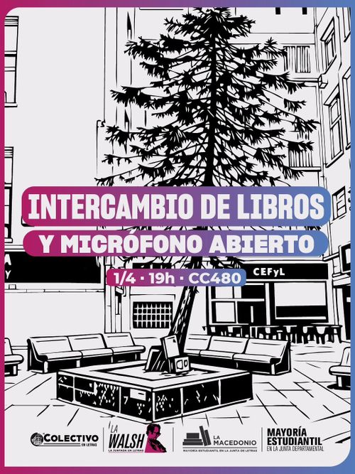 Intercambio de Libros y Micrófono Abierto - Filo