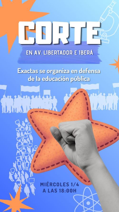 Salimos a la calle en defensa de la universidad publica