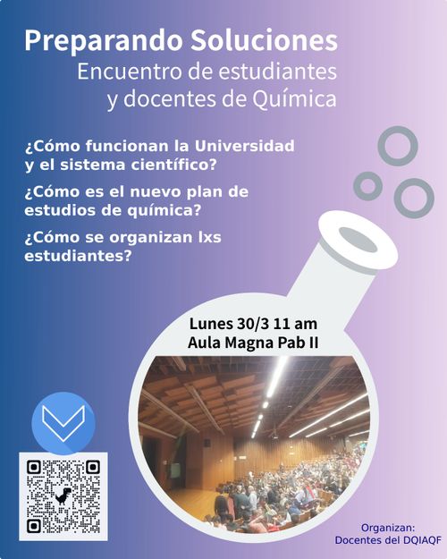 Preparando Soluciones: Encuentro de estudiantes y docentes de Química