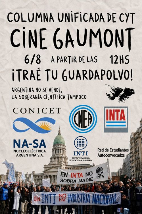 Columna de CyT contra la ley de despojo territorial