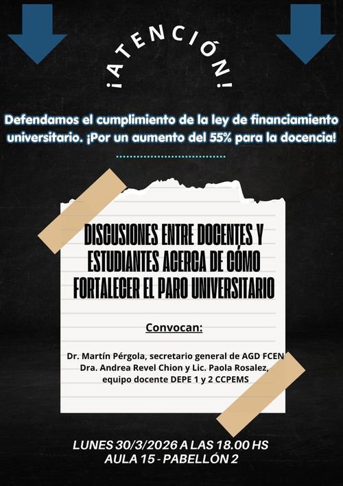 Discusiones entre docentes y estudiantes acerca de cómo fortalecer el paro universitario